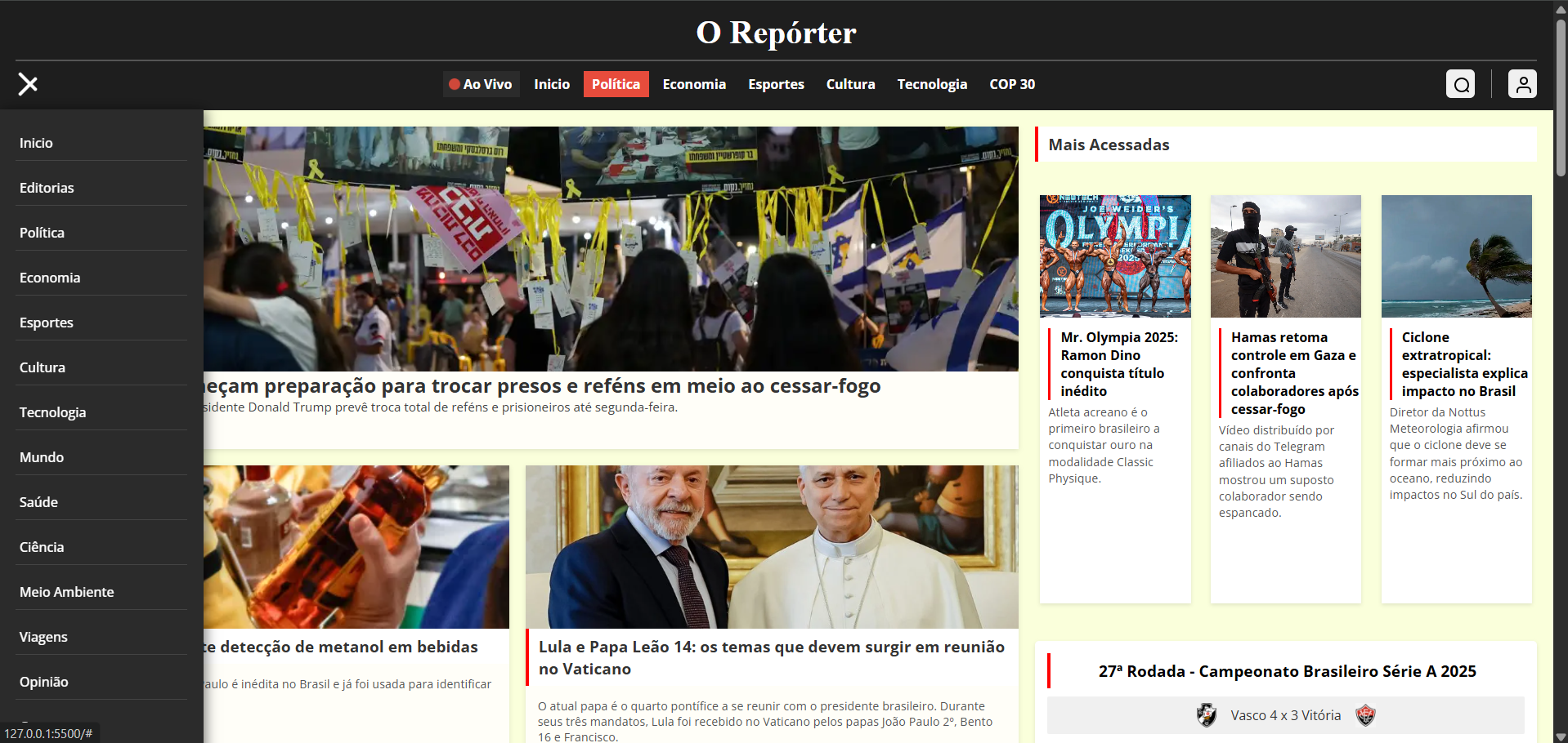 Imagem 1 do Projeto Jornal Online